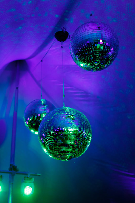 Disco mirror balls