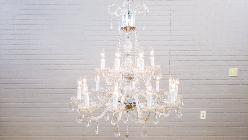 Versailles LARGE crystal chandelier