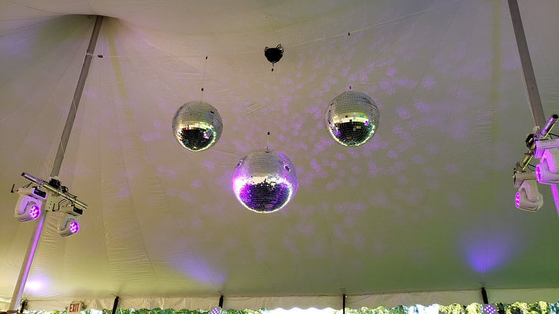 Disco mirror balls
