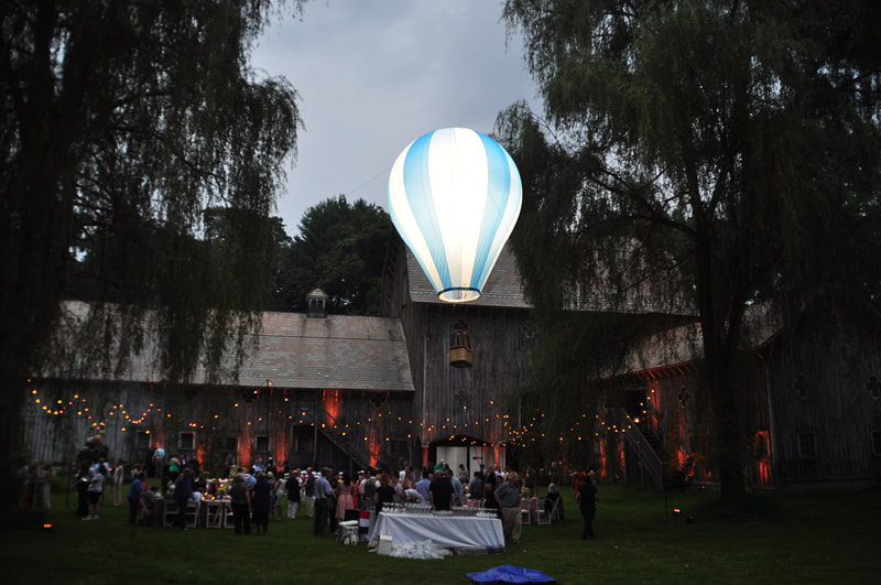 "Hot air balloon" area lighting